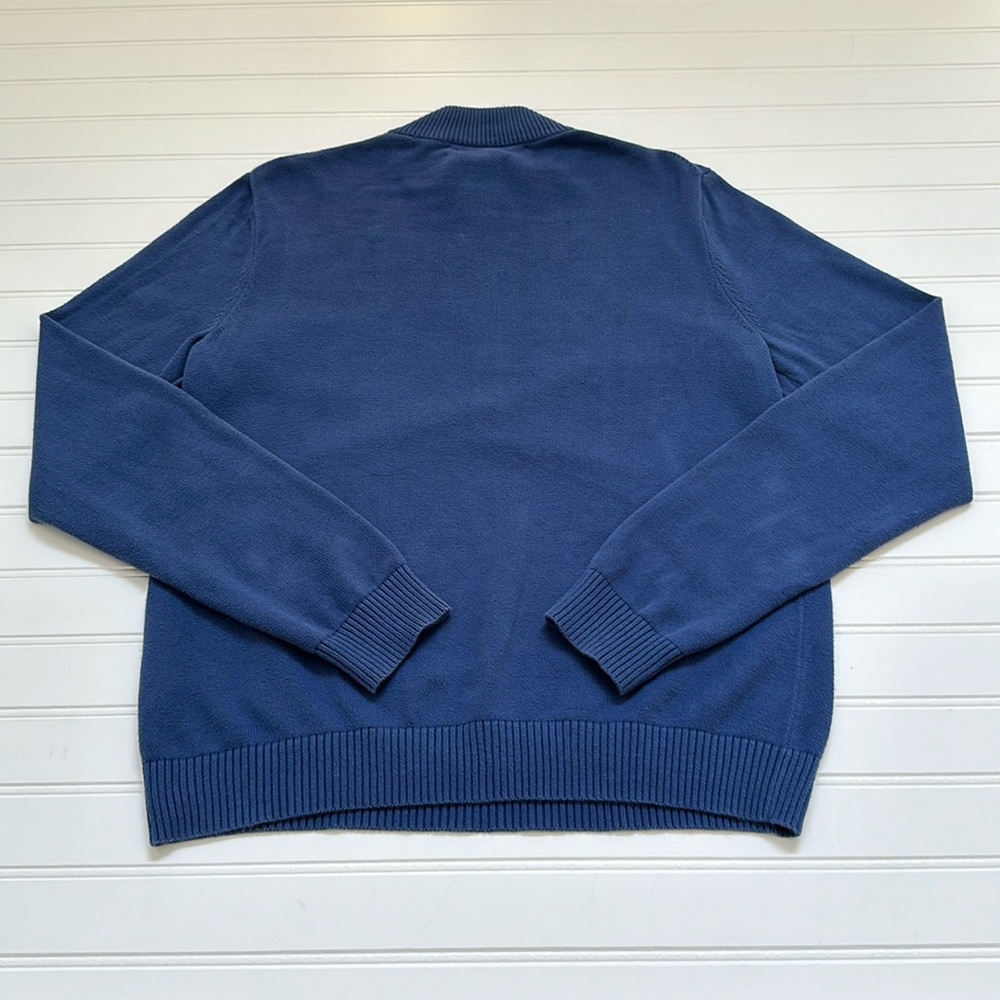 Vineyard Vines Blue Quarter Zip Boys 16 - Picture 2 of 4